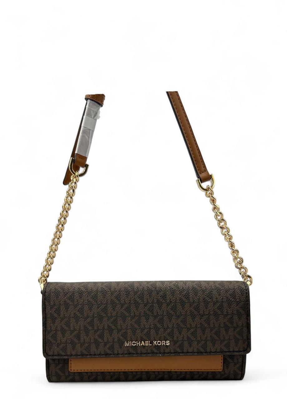 Женская сумка Michael Kors Jet Set 32s3gj6c6b md 2в1 will on chn xbody BRN/ACORN Коричневый (2785767808)