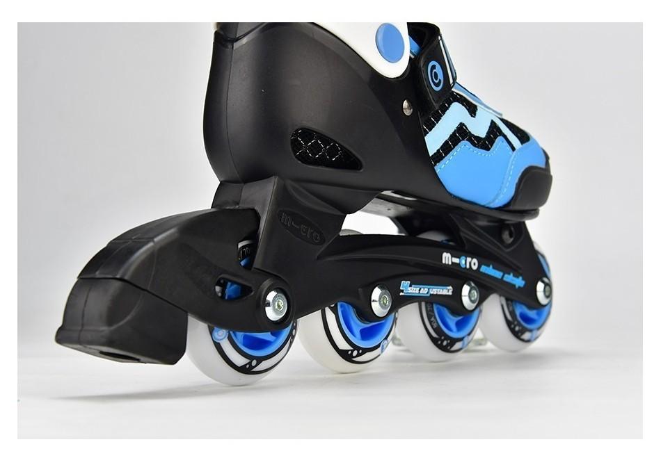 Ролики Micro Majority 35-38 Blue/Black - фото 7