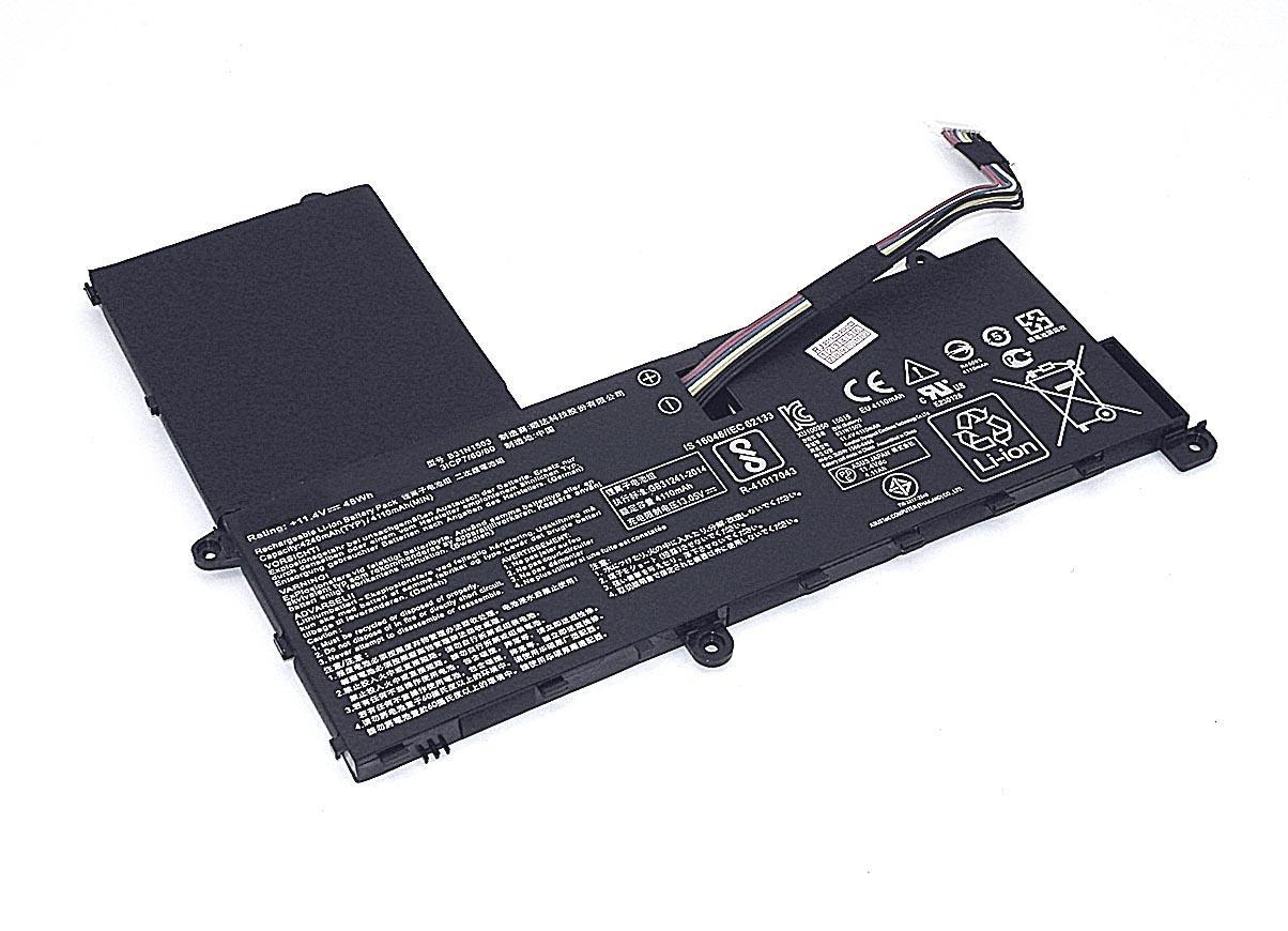 Аккумулятор для ноутбука Asus B31N1503 EeeBook E202SA 11.4V Black 4110mAh OEM