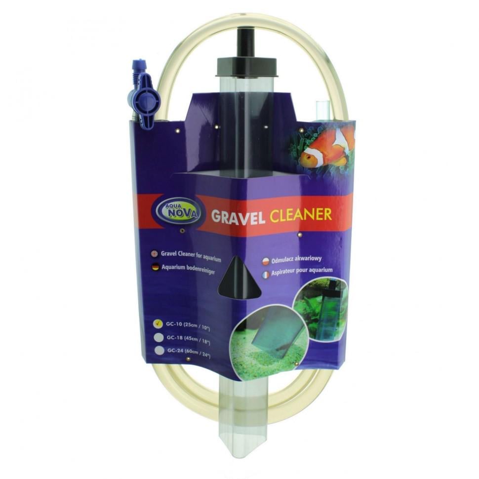 Сифон для очистки грунта Aqua Nova GC-10 25 см (GC-10)