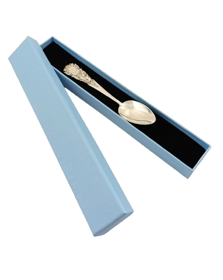 Ложка детская серебряная Часы 925 проба 22,9 г - фото 3