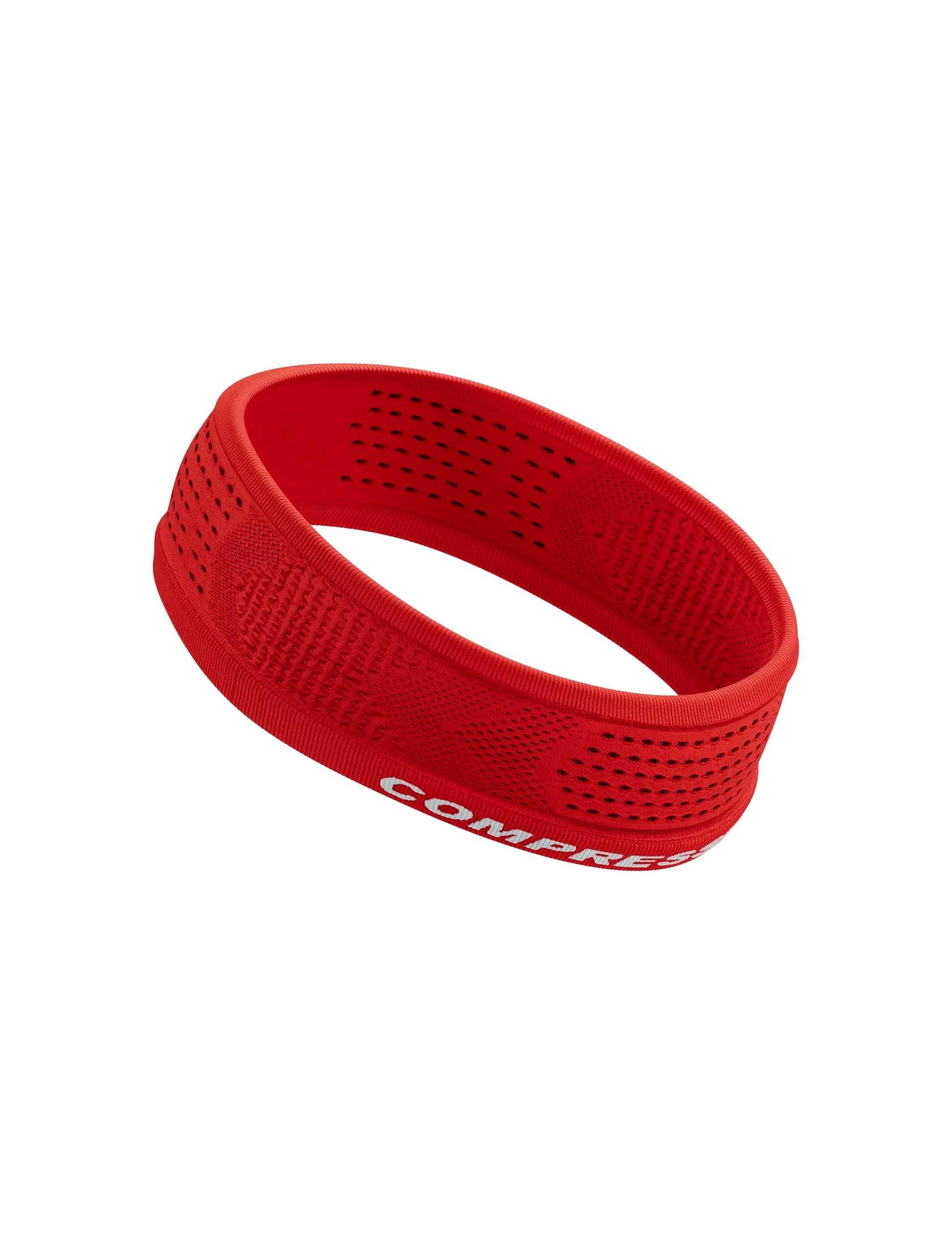 Пов'язка на голову Compressport Headband Thin On/Off Red - фото 2