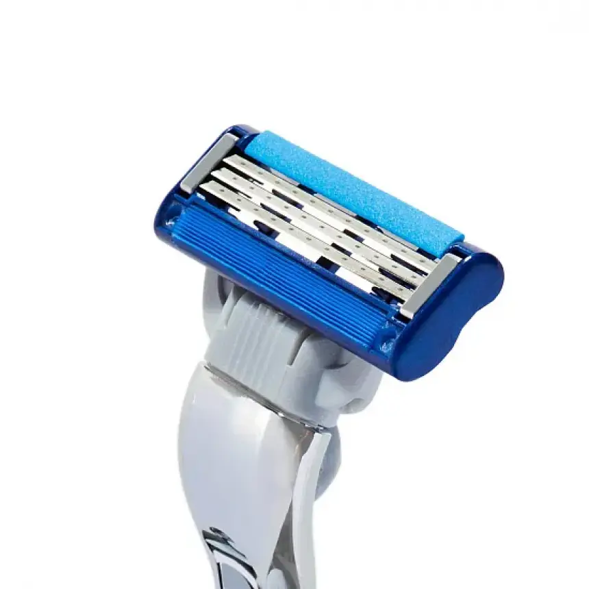 Лезвия для бритья Gillette Mach3 Turbo 12 шт. (jutqTT) - фото 3