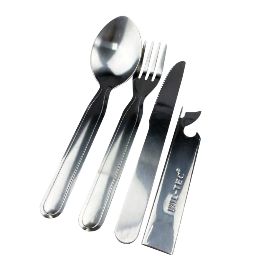 Набор туристический Mil-Tec Army Eating Utensil нержавеющая сталь 3 пр.