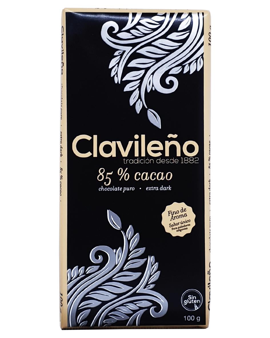Шоколад Clavileno Эxtra dark Черный горький 85% 100 г (52217)