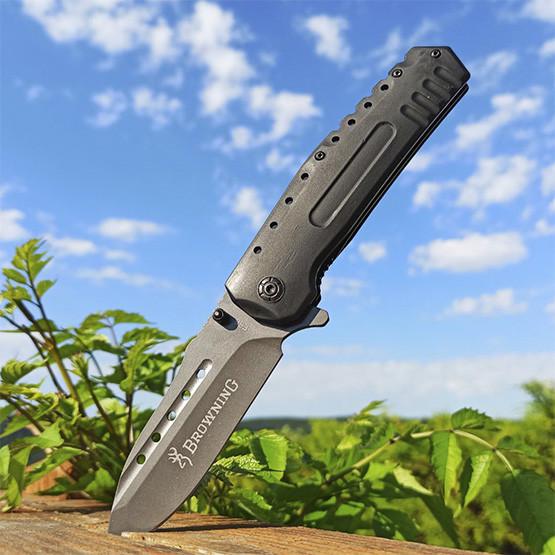 Нож складной туристический с клипсой Browning F66 (32147734)