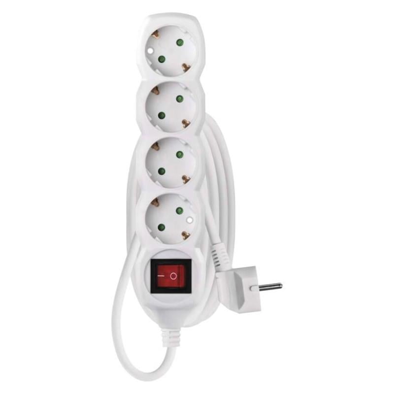 Удлинитель сетевой Emos P1421 4 розетки 1,4 м 1 кв. мм (37796691)