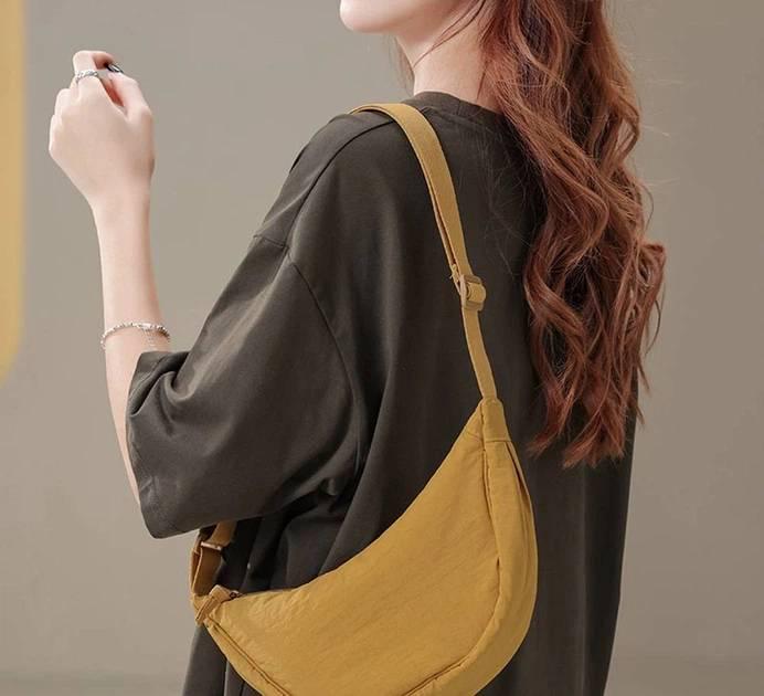 Сумка-месенджер жіноча з плечовим ремінцем Жовтий - фото 2 Сумка-месенджер жіноча з плечовим ремінцем Жовтий - фото 2