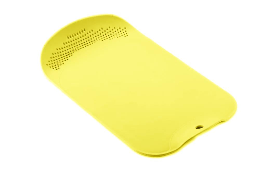 Дошка обробна A-Plus зі зливом 38х24 см Жовтий (1885568546)