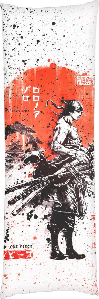 Подушка дакимакура Zero One Piece 50x150 см (13549567)