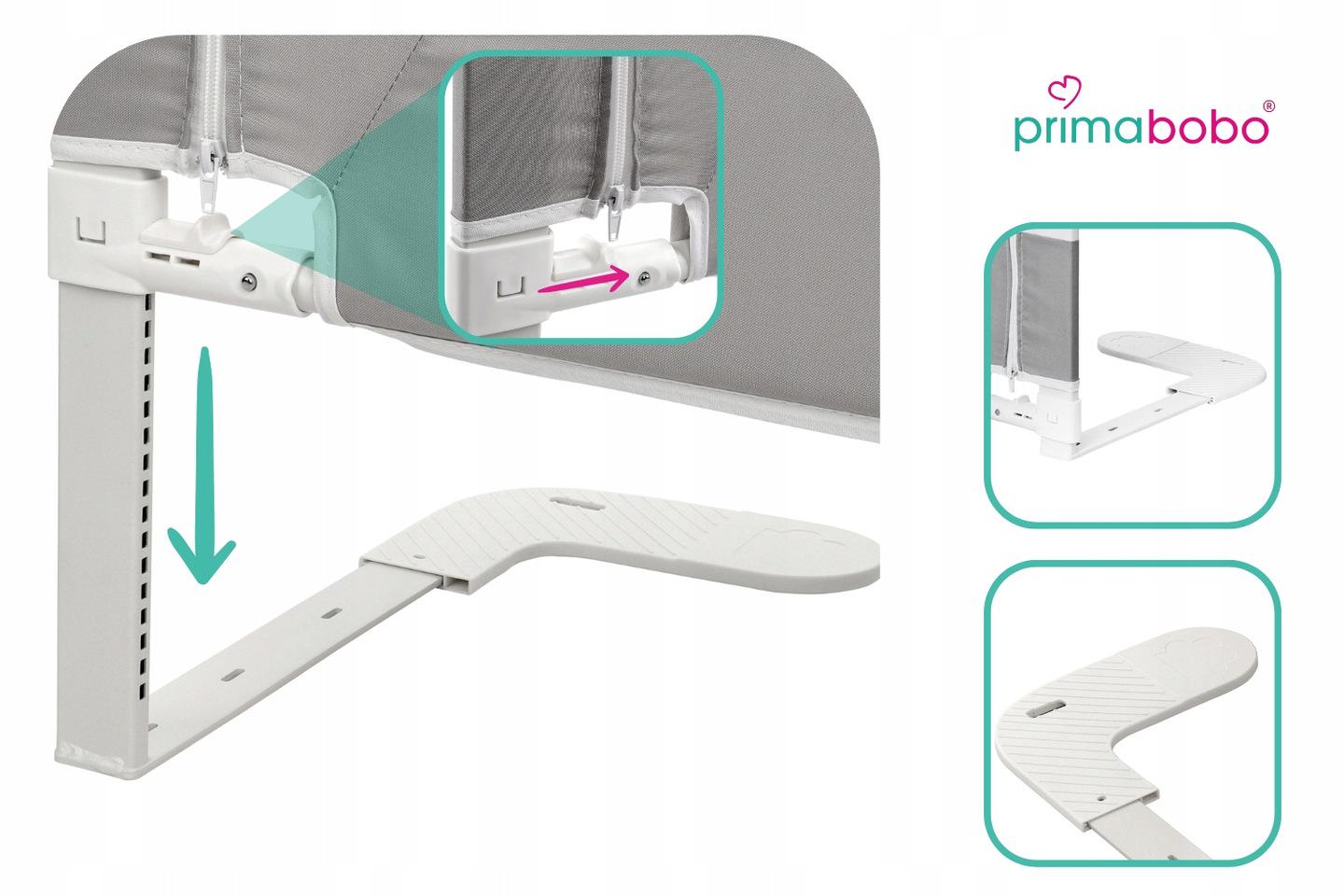 Детский бортик защитный для кровати Primabobo VELVO 200 см (23470606) - фото 8 Детский бортик защитный для кровати Primabobo VELVO 200 см (23470606) - фото 8