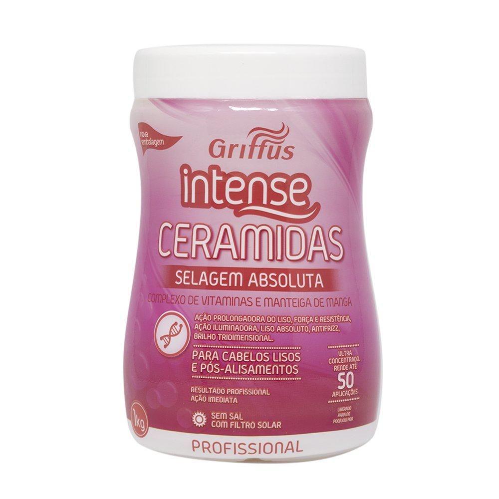 Маска-сыворотка Intense Creme Tratamento Oleo de Ceramidas 2в1 для укрепления и блеска волос 1000 г