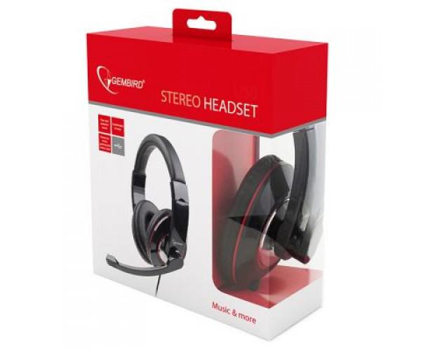 Наушники Gembird MHS-001 Black (MHS-001) - фото 4 Наушники Gembird MHS-001 Black (MHS-001) - фото 4