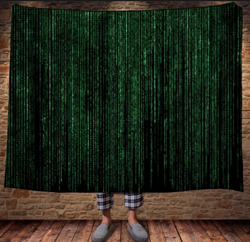 Плед с 3D принтом Мatrix 150x200 см (epi_0030)