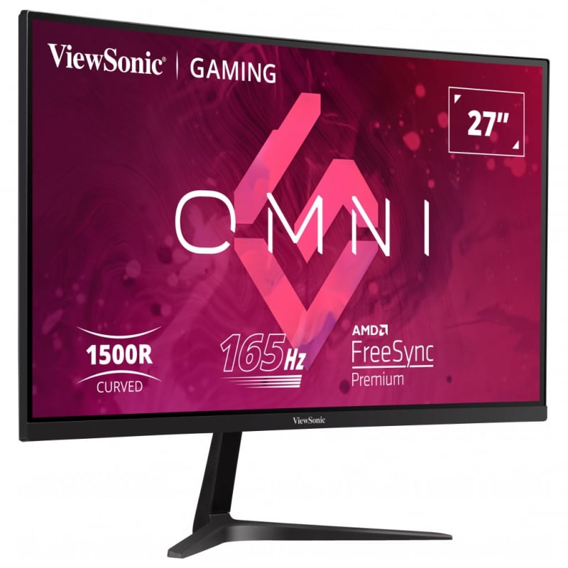 Монитор ViewSonic VX2718-2KPC-MHD изогнутый безрамочный VA 2560x1440 QHD 27"/4W (23252036)