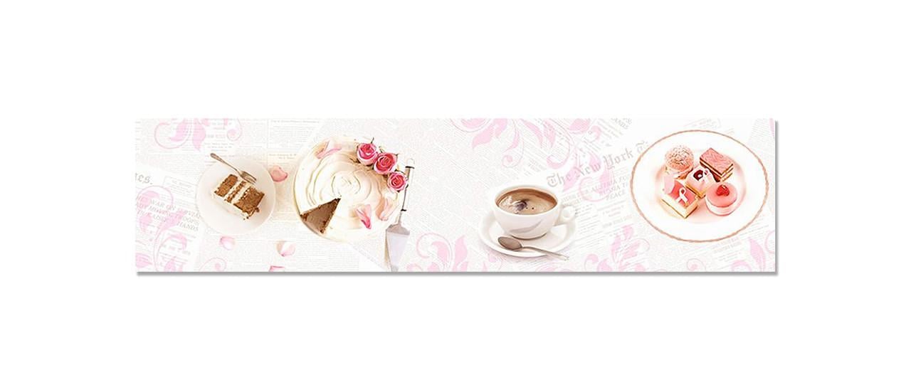 Наклейка виниловая на кухню Zatarga Утренние сладости 600х2500 мм (1271805799)