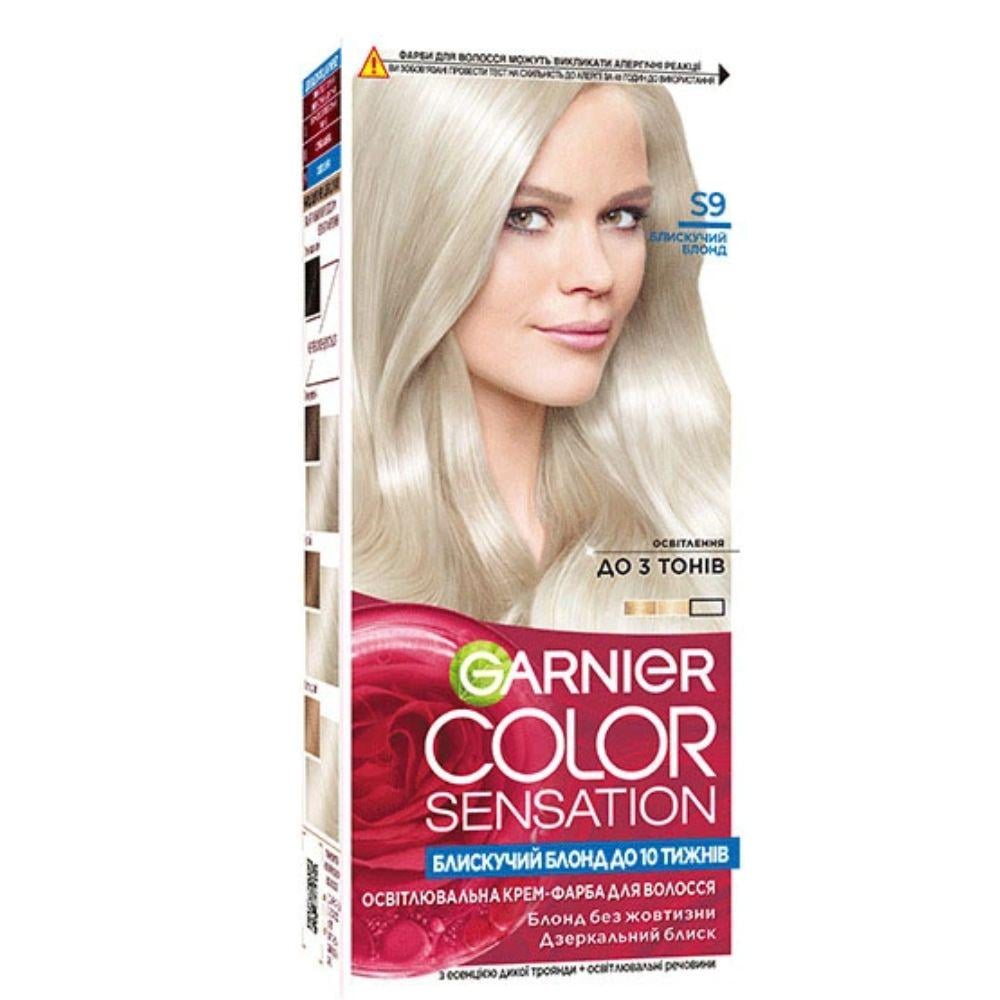 Крем-краска для волос Garnier Sensation Color оттенок 910 Крем-краска для волос Garnier Sensation Color оттенок 910