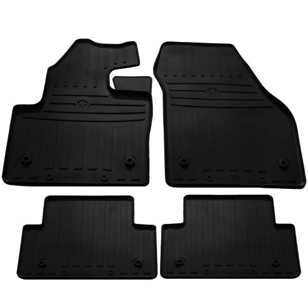 Резиновые коврики Stingray для Land Rover Discovery Sport 2019- special design 2017 с plastic clips eyelet 4 шт. (1047124)