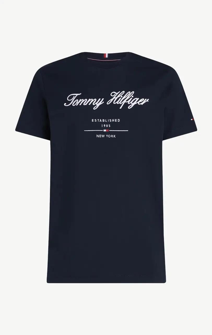 Футболка мужская Tommy Hilfiger SCRIPT LOGO TEE BRAND LOVE TH-1096NV XL