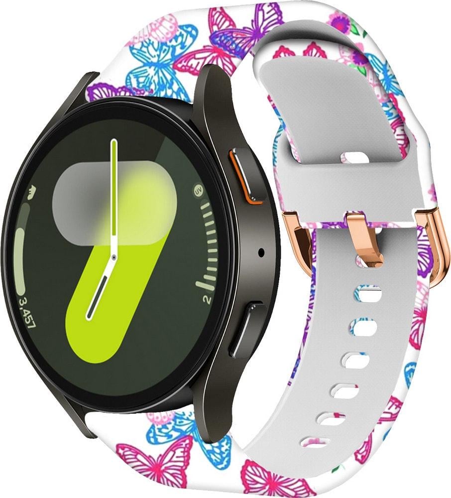 Ремешок Colorful для Galaxy Watch 7 Butterfly (37480)