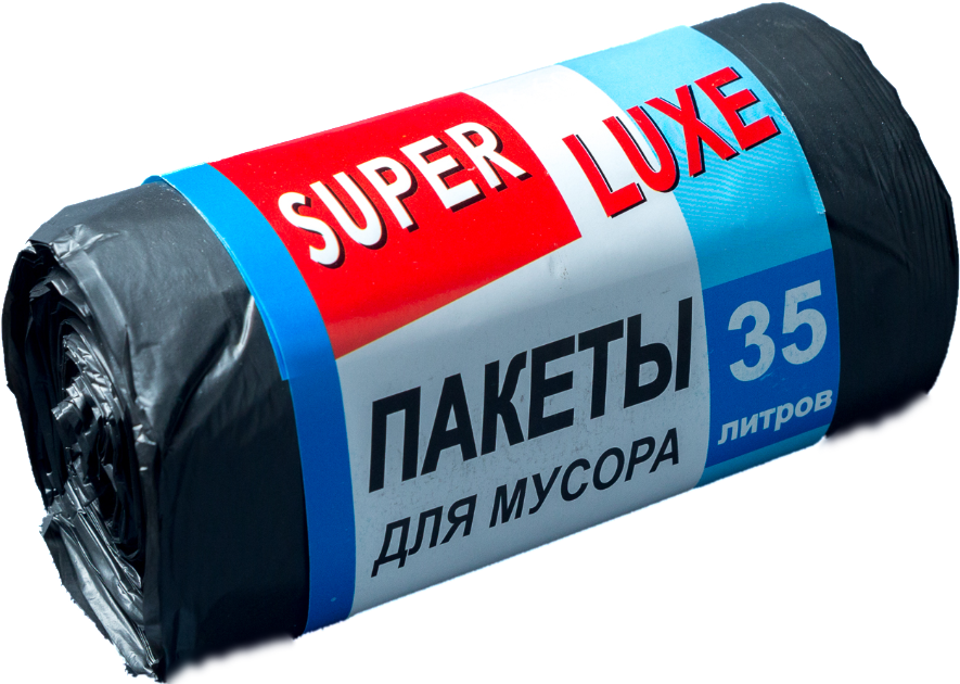 Пакети Super Luxe А25 для сміття 35 л (4820202510161)