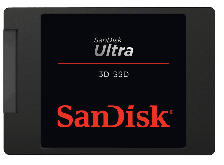 Накопичувач SanDisk 1Tb Ultra 3D SSD SATAIII 2,5" Чорний