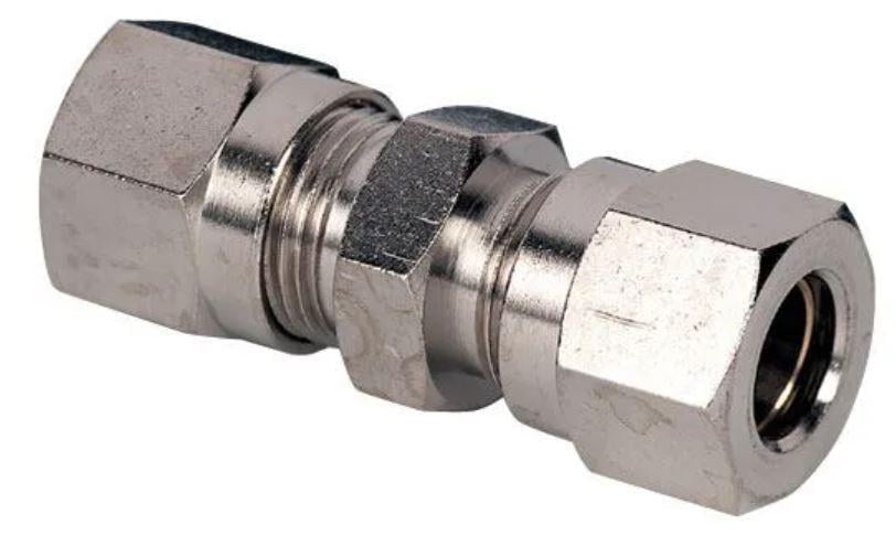 Соединитель латунный прямой под врезку кольца на пневматическую трубку 8 мм (PF40300808) Соединитель латунный прямой под врезку кольца на пневматическую трубку 8 мм (PF40300808)