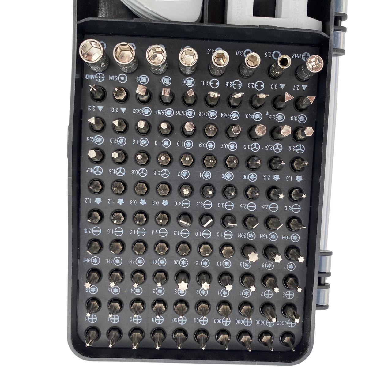 Викрутка з набором магнітних біт 115в1 (2201462389) - фото 5