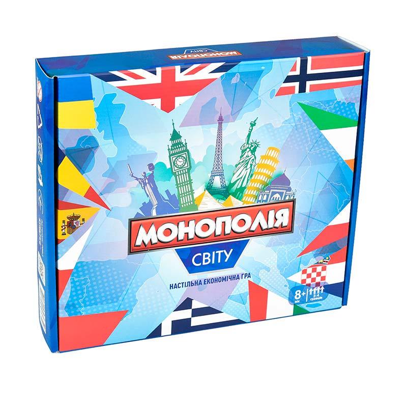 Настільна гра Strateg Монополія Світова економіка 7007 українською мовою (31154789)