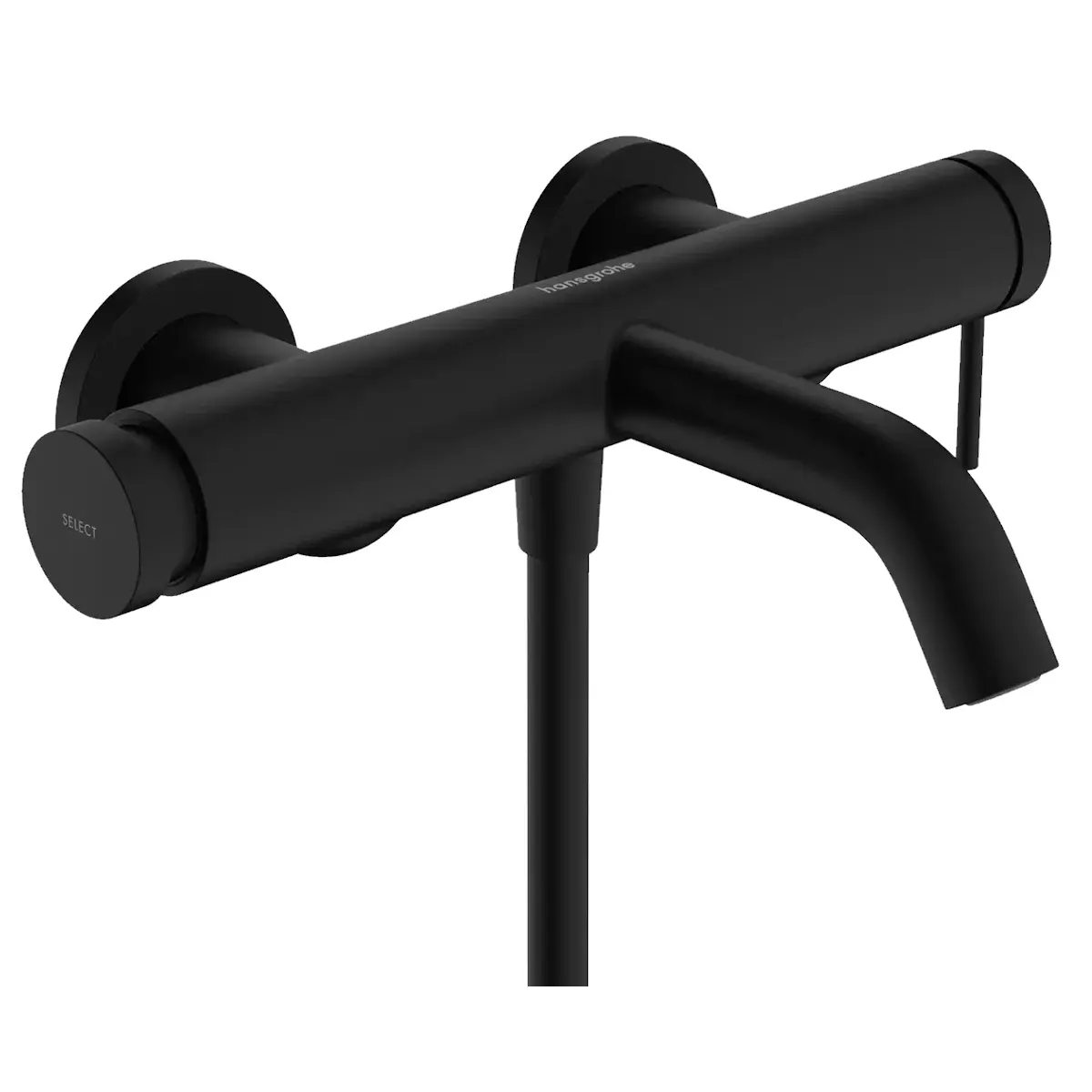 Смеситель для ванны Hansgrohe Tecturis S однорычажный Черный матовый (73422670)