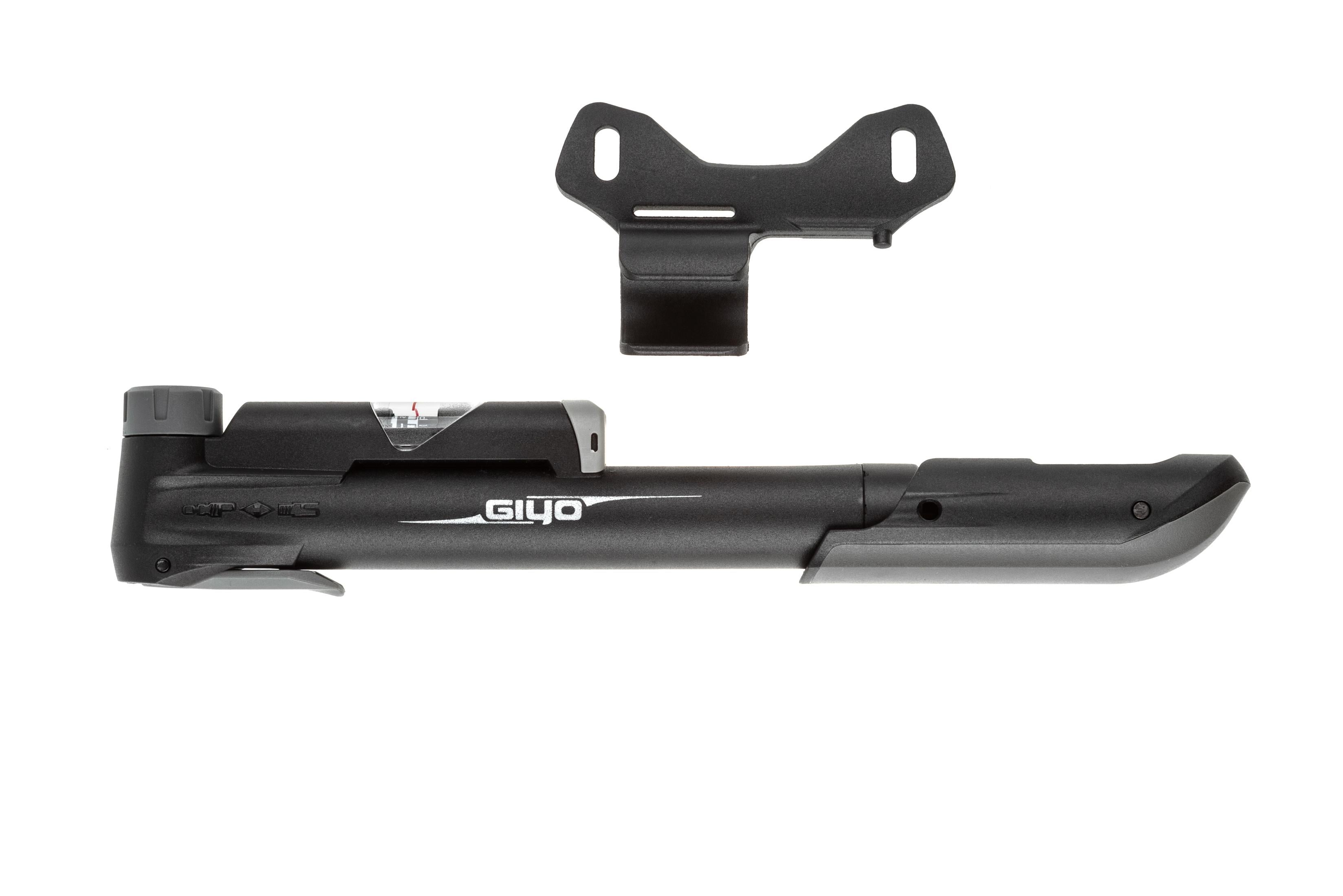 Насос компактний Giyo GP-43CP пластик манометр розумна голівка 24 см 120psi/8,3bar