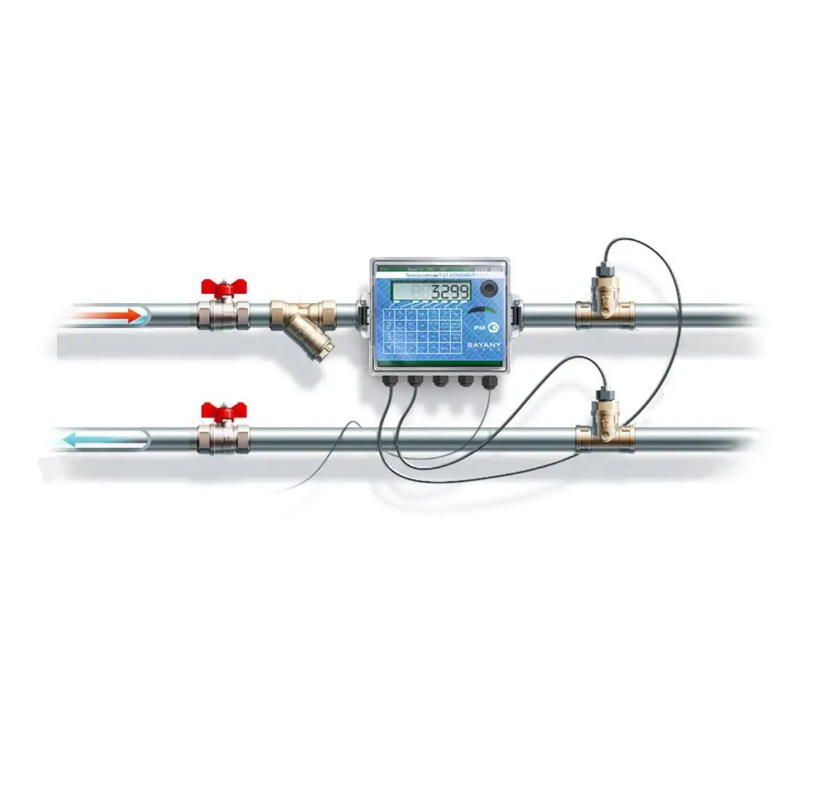 Тройник для датчика температуры VA А0202Анк никелированный 1/2″ВРхМ10х1/2″ЗР штампованный усиленный - фото 2