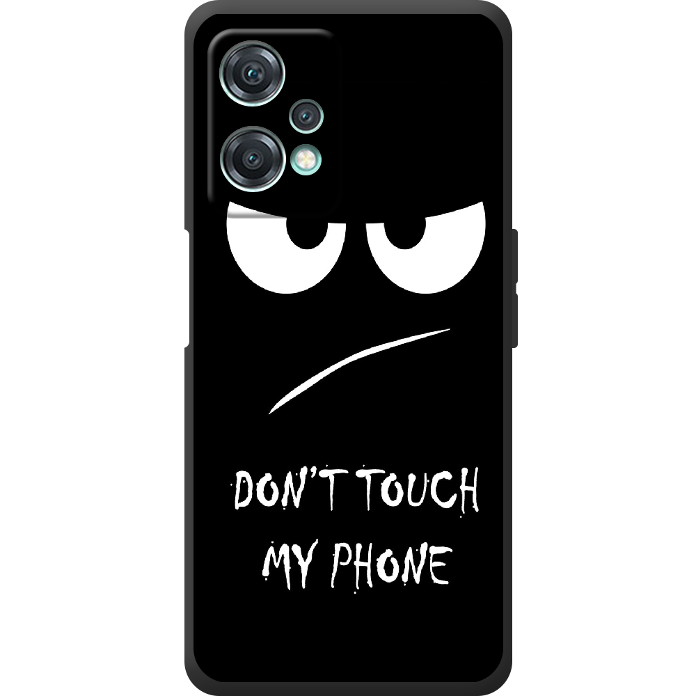 Чохол OnePlus Nord CE 2 Lite 5G Don't Touch my Phone Чорний силікон (44617-up535-44622)