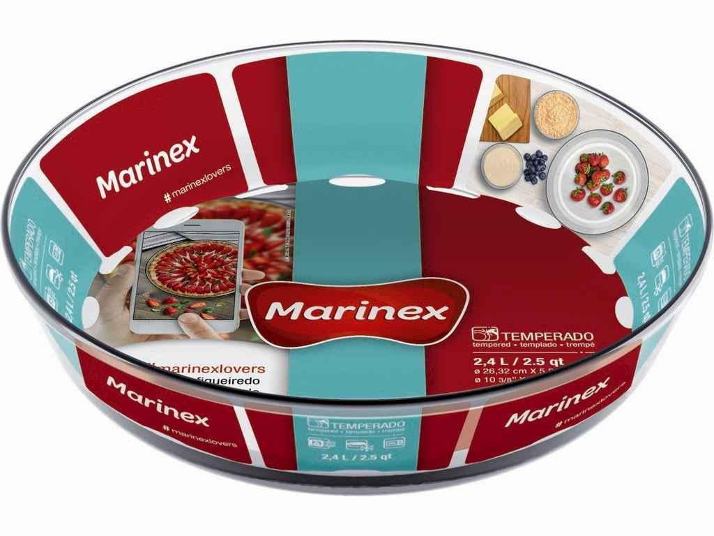 Форма для выпечки Marinex круглая 2,4 л 6495 (681318)