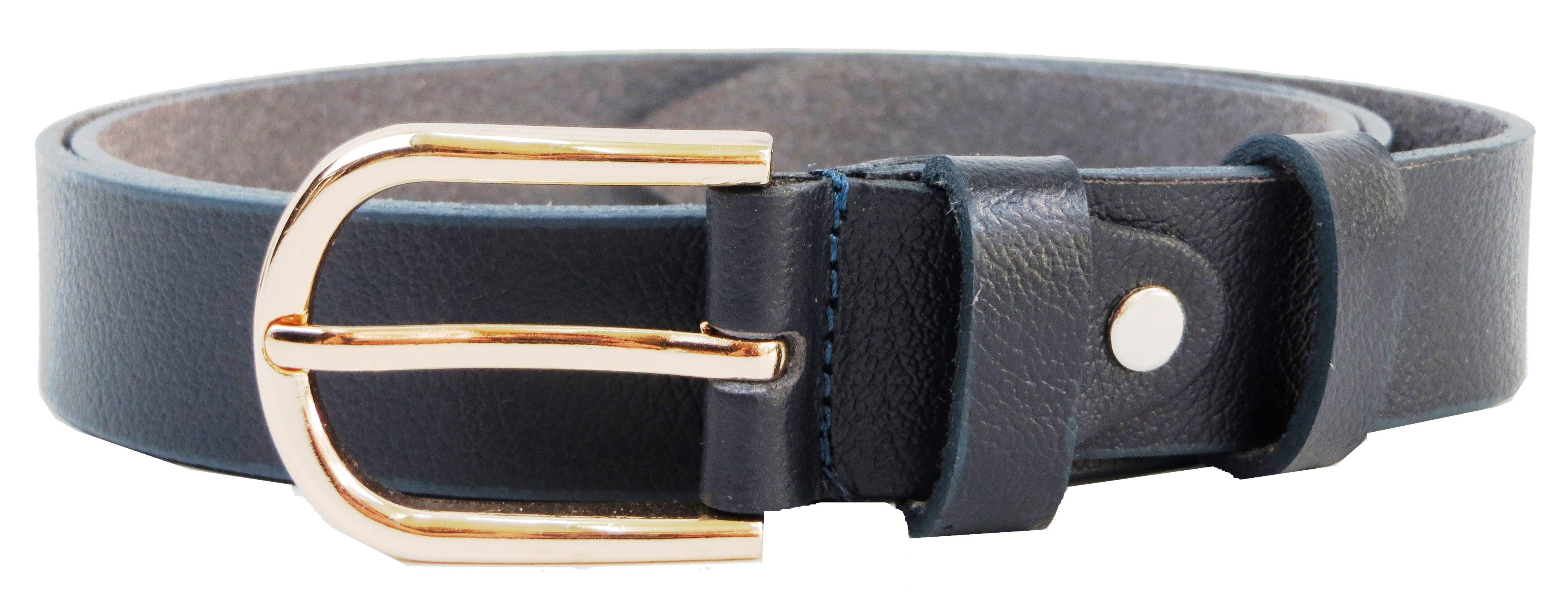 Ремень женский Skipper кожаный Синий (1313-30)
