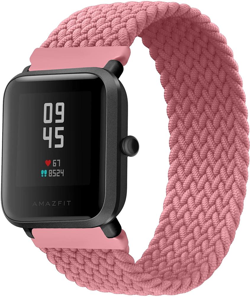 Ремінець Solo Loop для Amazfit Bip (135 мм) Pink (20937)