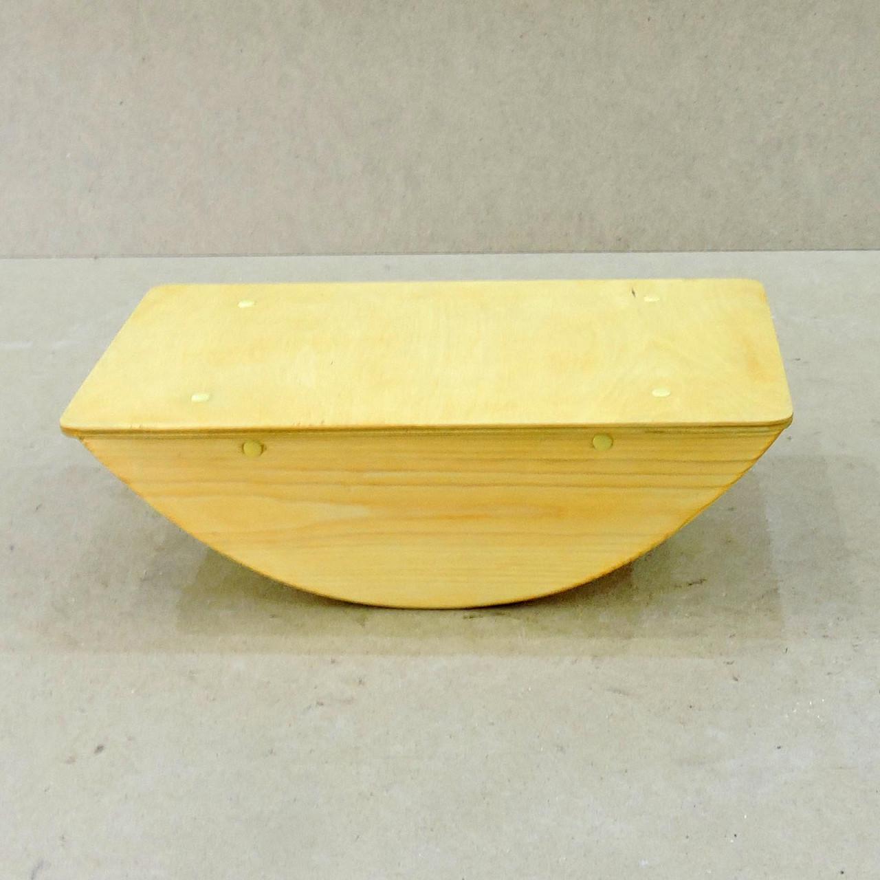 Балансировочная доска из дерева Канпур 45х25х15 см Карри (БЛН-450103) - фото 2 Балансировочная доска из дерева Канпур 45х25х15 см Карри (БЛН-450103) - фото 2