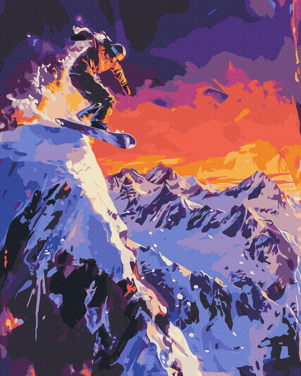 Картина по номерам Brushme Покоритель гор BS54104 40x50 см (2316239622)