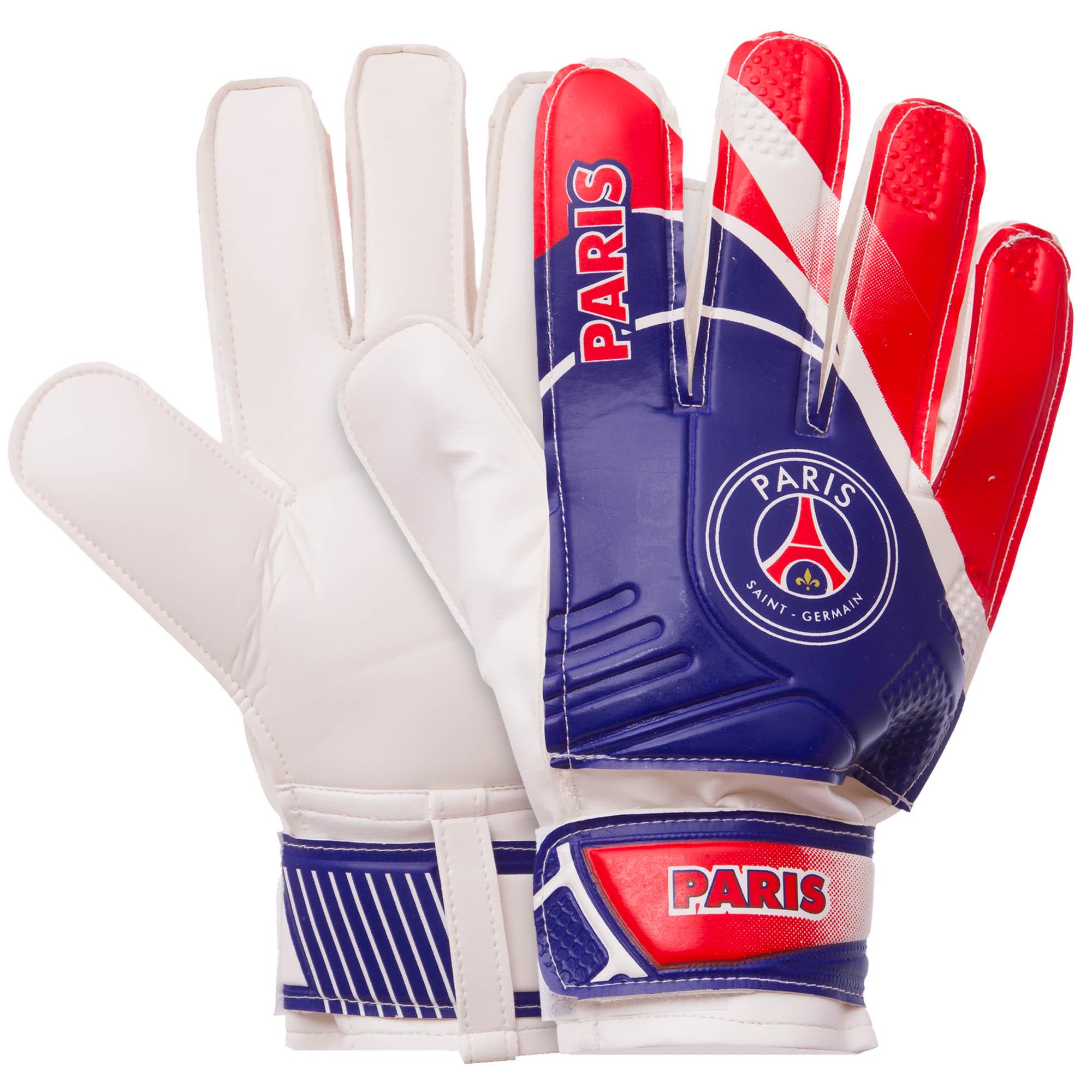 Перчатки вратарские Zelart PARIS SAINT-GERMAIN BALLONSTAR FB-0187-2 р. 10 Синий/Красный (DR007743)