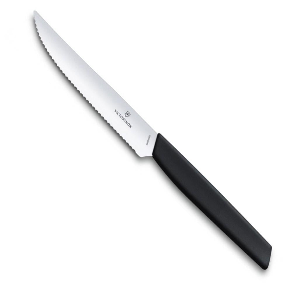 Кухонный нож Victorinox Swiss Modern Steak and Pizza 12 см (6.9003.12W) Кухонный нож Victorinox Swiss Modern Steak and Pizza 12 см (6.9003.12W)