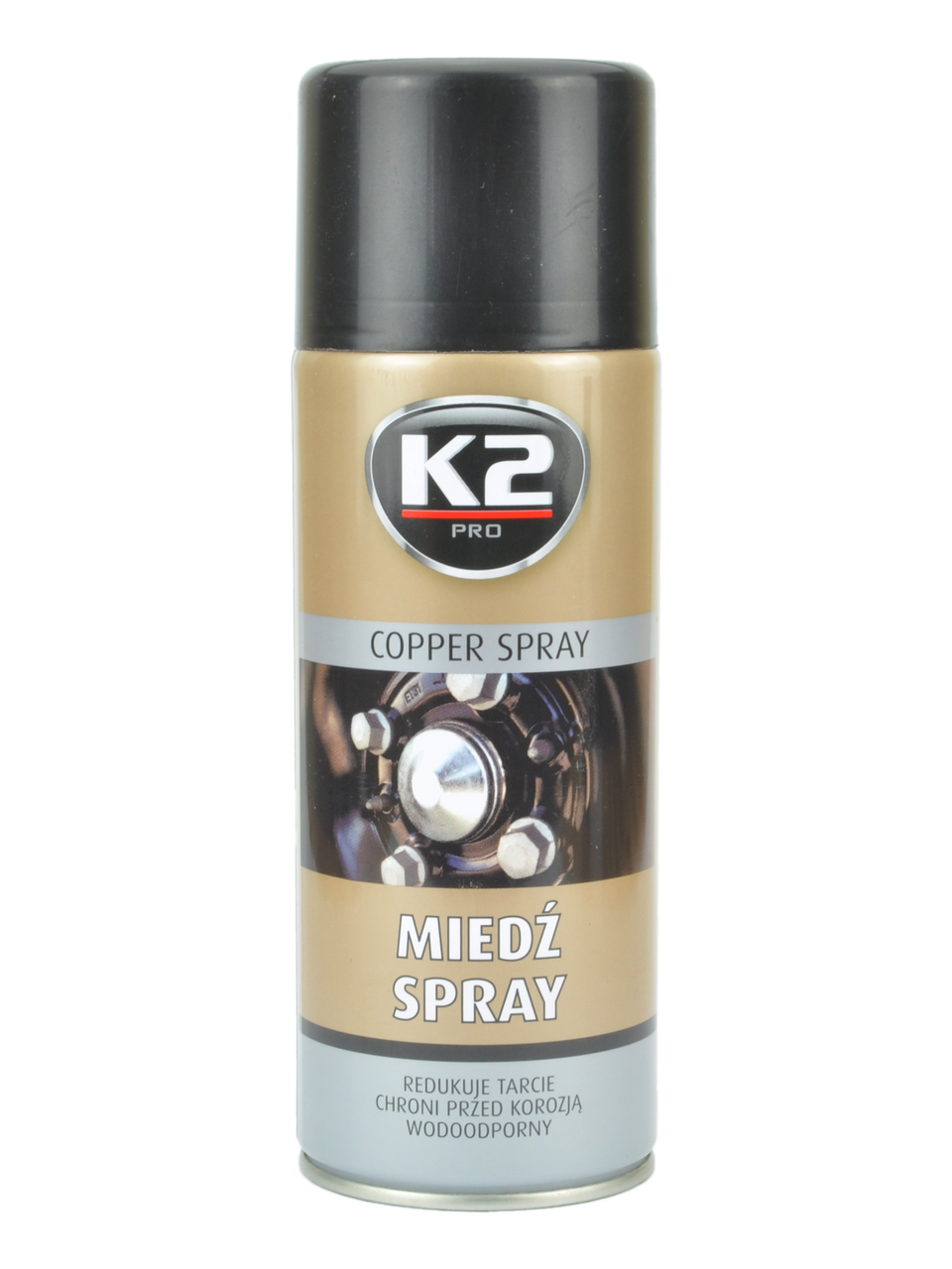 Мастило мідне високотемпературне аерозоль K2 W122 Pro Copper Spray 400 мл