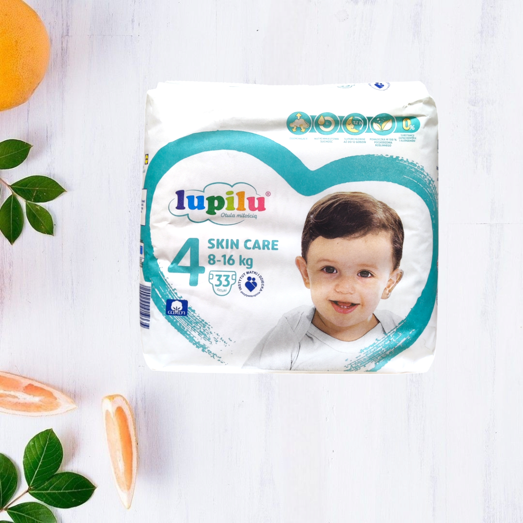 Підгузки Lupilu Skin Care 4 8-16 кг 33 шт.