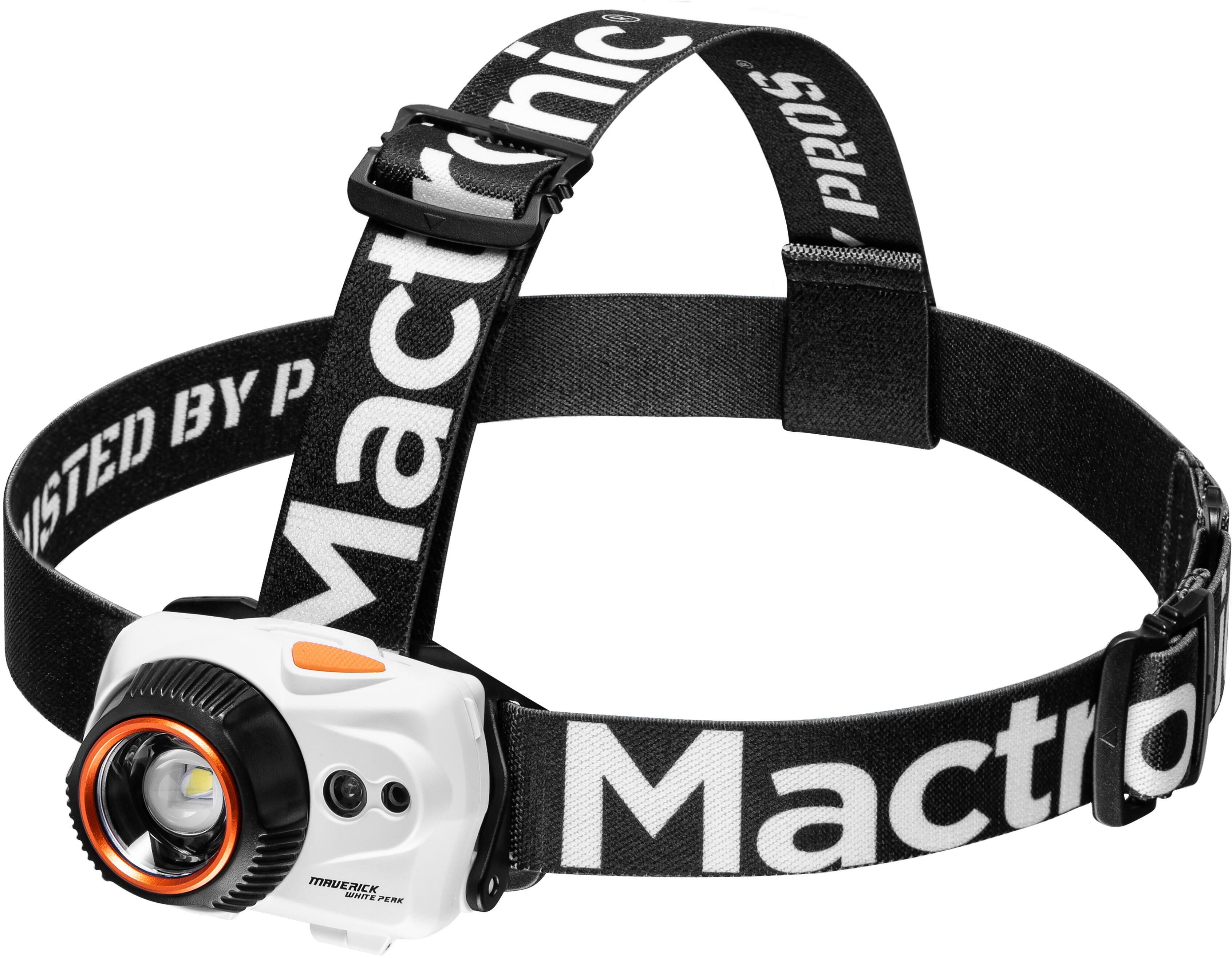 Ліхтар налобний Mactronic Maverick White Peak 320 Lm Focus USB Rechargeable (AHL0052)