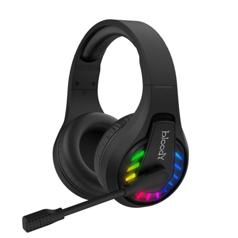 Наушники беспроводные A4Tech Bloody GR230 50 мм 1050 mAh Bluetooth 5.2 Black (34187930)