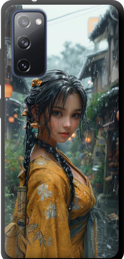 Чехол на Samsung Galaxy S20 FE G780F Anime-girl (6133b-2075-42517)