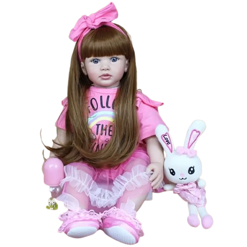 Кукла реалистичная Reborn силиконовая 60 см (2763131222)