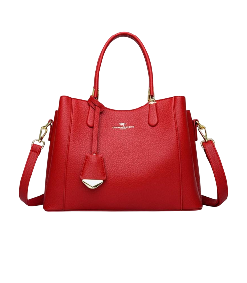 Сумка жіноча з натуральної шкіри Червоний (2533606127)