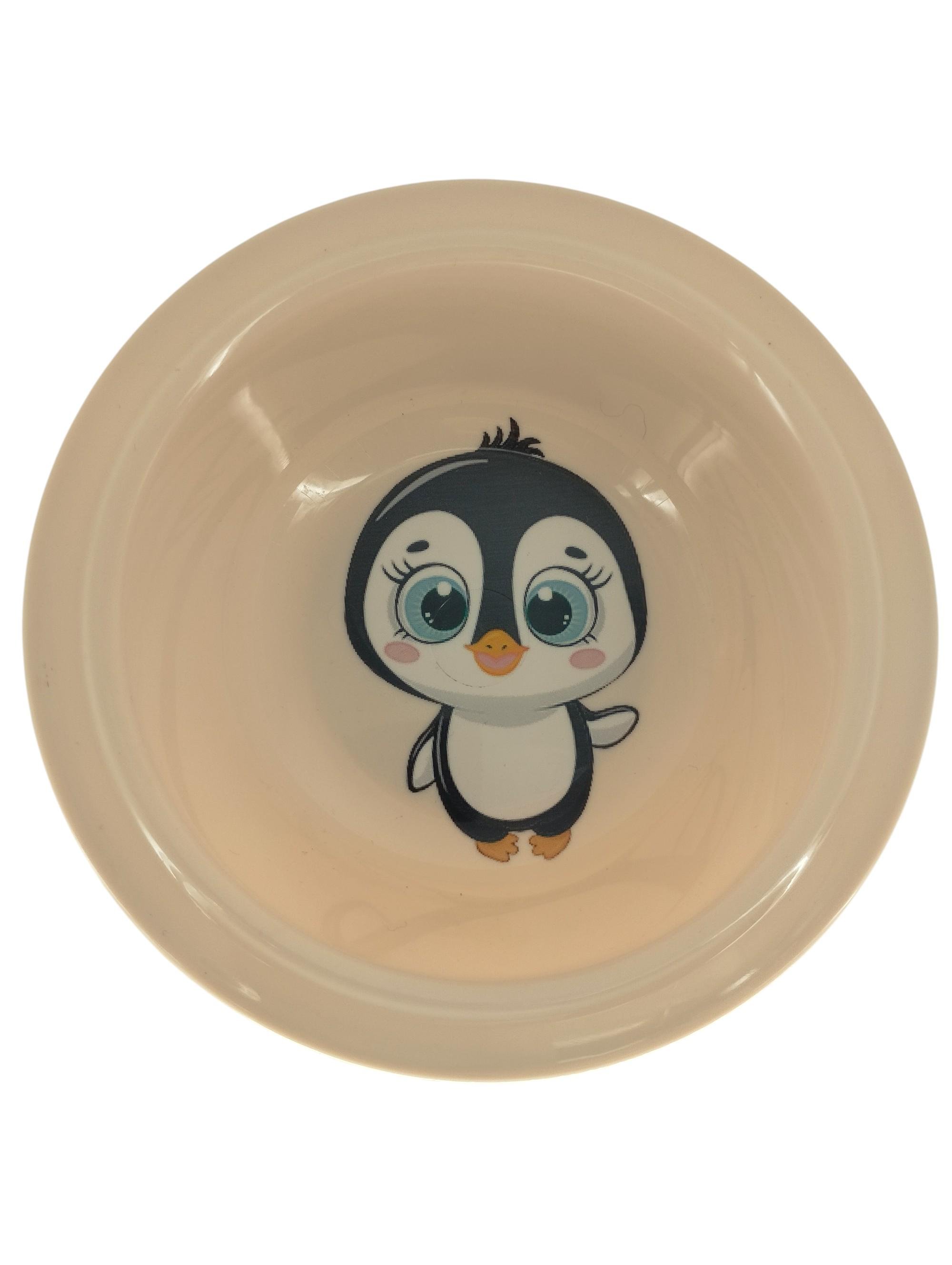 Детская тарелка глубокая Божья коровка PB-147 16,5 см Персиковый (29704394) - фото 1