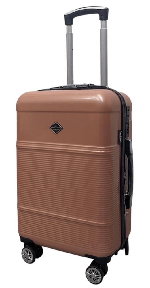 Валіза мала для ручної поклажі Lee Cooper 32203 полікарбонат S Рожеве золото - фото 1 Валіза мала для ручної поклажі Lee Cooper 32203 полікарбонат S Рожеве золото - фото 1