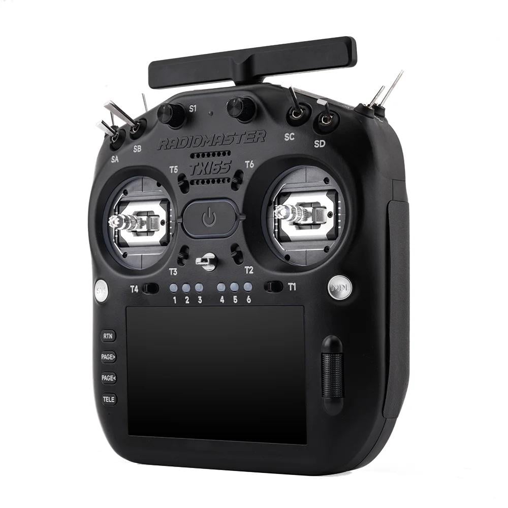 Пульт RadioMaster TX16S MK3 FCC Dual Band ELRS 2,4GHz 900MHz газ слева Черный (00-00030131) Пульт RadioMaster TX16S MK3 FCC Dual Band ELRS 2,4GHz 900MHz газ слева Черный (00-00030131)